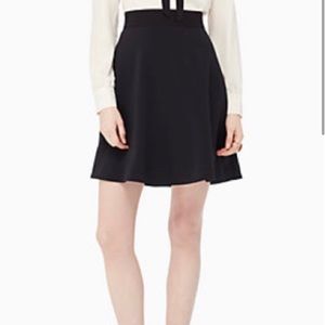 Kate Spade Black A-Line Skirt, size 10